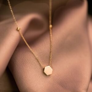 hexagon-bead-statement-necklace
