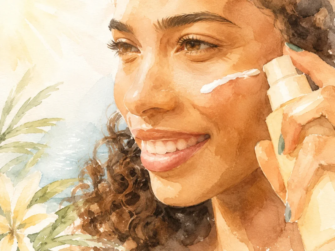 Skincare Routine with three simple steps
