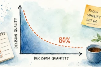 Decision Fatigue and the 80 Percent Rule for better choices