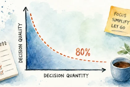 Decision Fatigue and the 80 Percent Rule for better choices