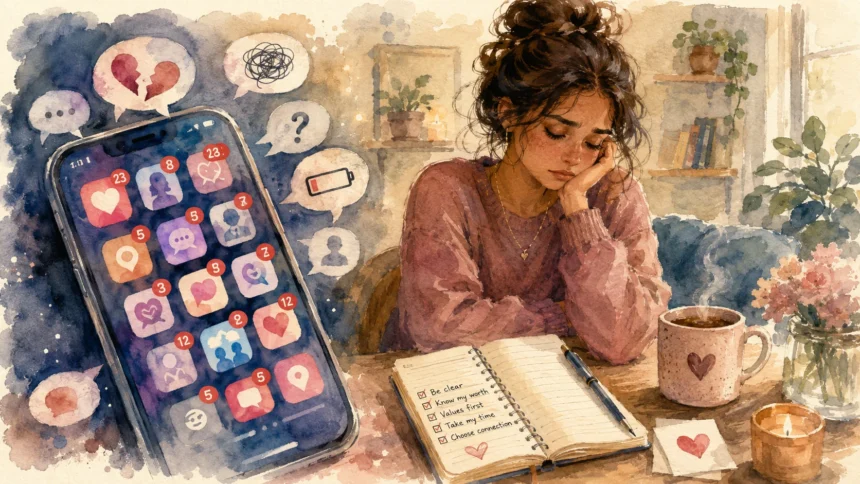 Intentional Dating after dating app burnout