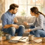 Couples Communication about important relationship conversations