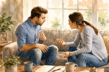 Couples Communication about important relationship conversations