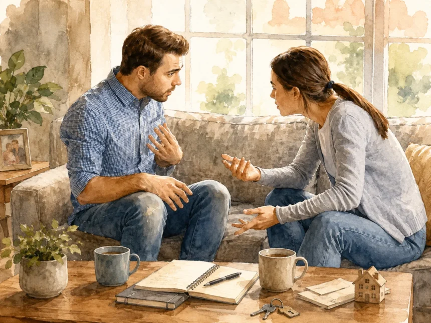 Couples Communication about important relationship conversations