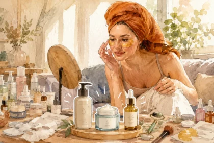Skincare Routine with three simple steps